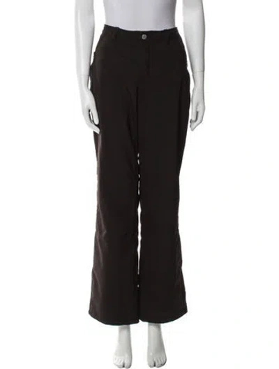 Pre-owned Bogner Wide Leg Pants In Brown