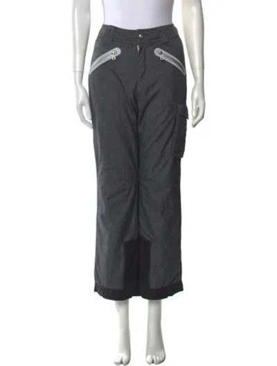 Pre-owned Bogner Wide Leg Pants In Gray