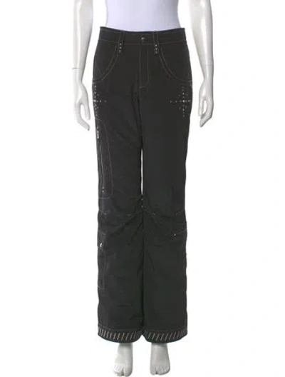 Pre-owned Bogner Wide Leg Pants In Gray