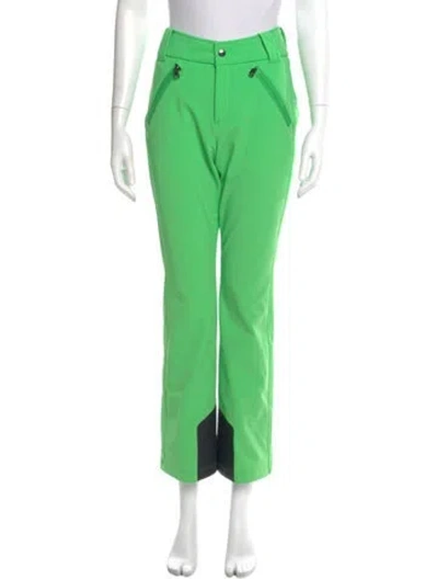 Pre-owned Bogner Wide Leg Pants In Green
