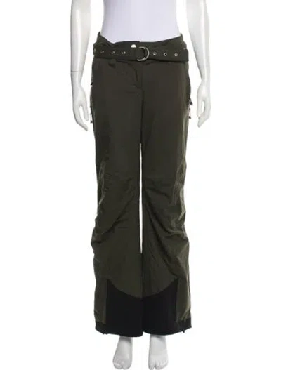 Pre-owned Bogner Wide Leg Pants In Green