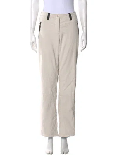 Pre-owned Bogner Wide Leg Pants In Neutral