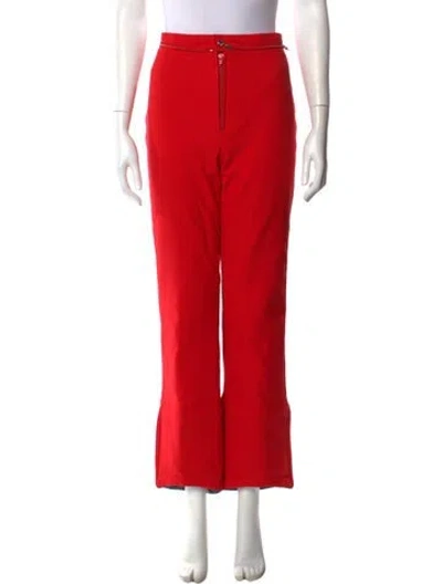 Pre-owned Bogner Wide Leg Pants In Red
