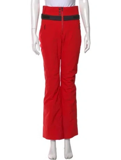 Pre-owned Bogner Wide Leg Pants In Red