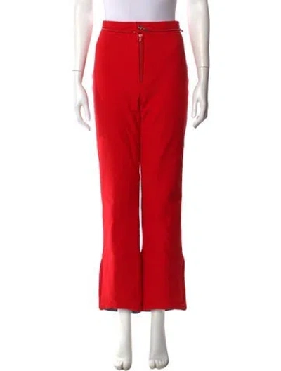 Pre-owned Bogner Wide Leg Pants In Red