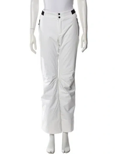 Pre-owned Bogner Wide Leg Pants In White