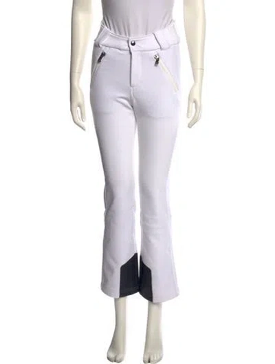 Pre-owned Bogner Wide Leg Pants In White