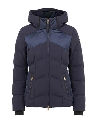 Bogner Woman Puffer Navy Size 4 Polyamide, Elastane