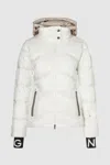 BOGNER WOMEN'S CALLIE-D DOWN JACKET IN OFF WHITE