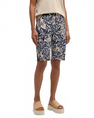Bogner Women's Zita Print Shorts In Navy/tan In Blue
