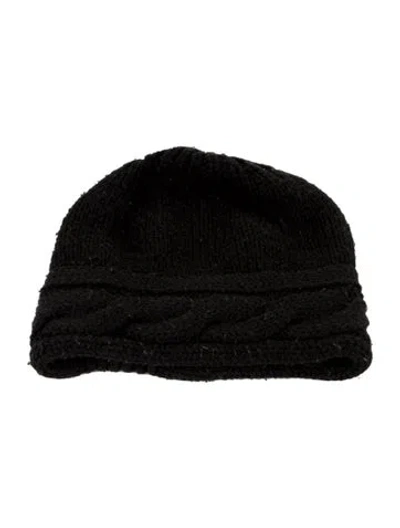 Pre-owned Bogner Wool Beanie In Black