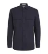 Bogner Wool-blend Clive Shirt In Blue