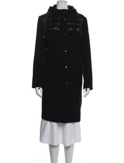 Pre-owned Bogner Wool Down Coat In Black