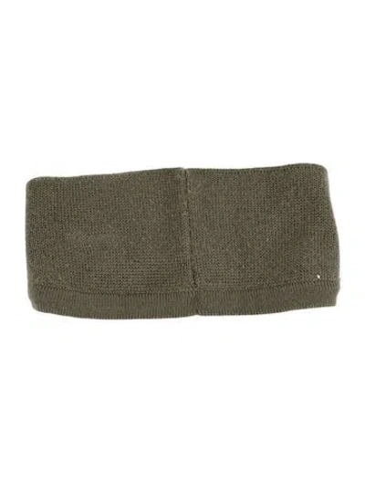 Pre-owned Bogner Wool Headband In Green