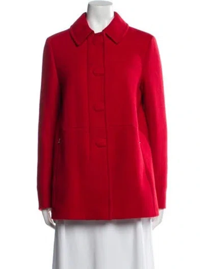 Pre-owned Bogner Wool Jacket In Red