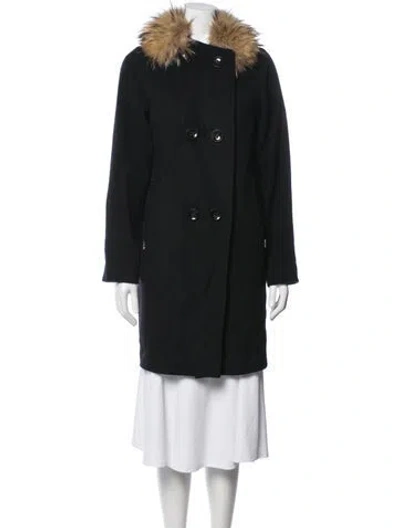 Pre-owned Bogner Wool Parka In Black