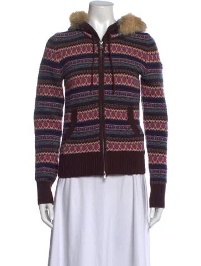 Pre-owned Bogner Wool Patterned Sweater In Multicolor