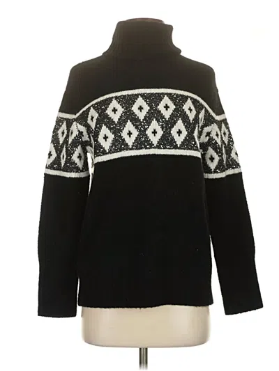 Pre-owned Bogner Wool Pullover Sweater In Black