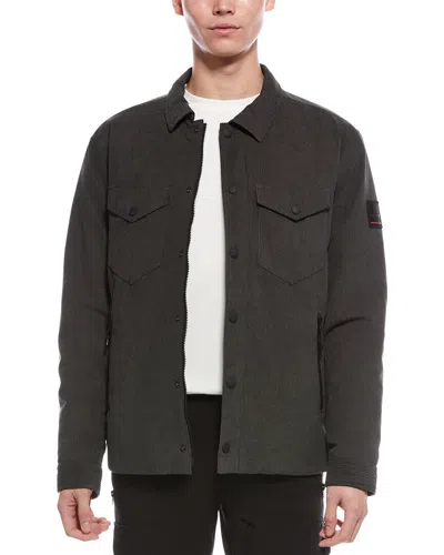 Bogner Zadok Ribbed Coat In Gray