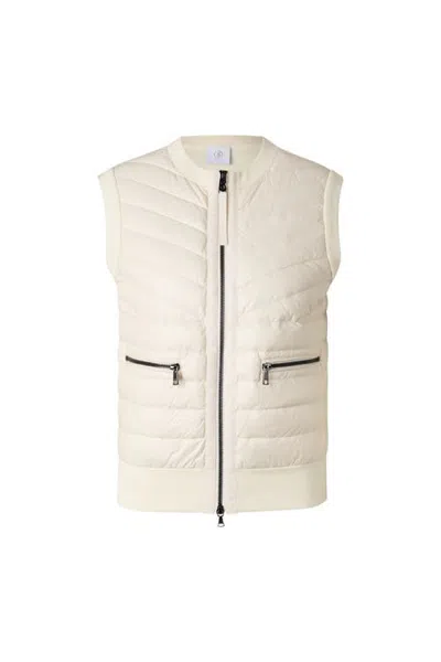 Bogner Zira Down Knitted Vest In Multi