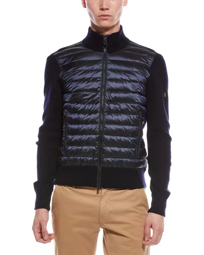 Bogner Zisco Wool Down Jacket In Blue
