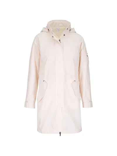 Bogner Zofia Hooded Long Parka In Neutral