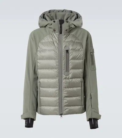 Bogner Zoran-d Down-paneled Ski Jacket In Green