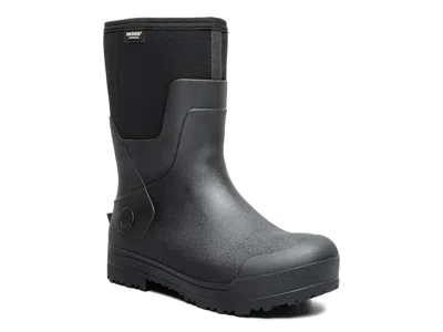 Bogs All Season Seamless Mid Work Boot In Black