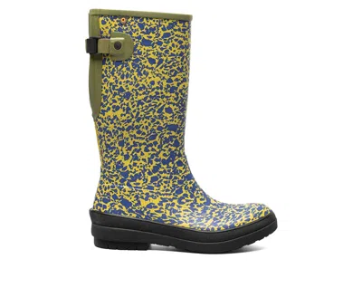Bogs Amanda Ii Tall Spotty 536568 Women's Olive Multi Printed Rain Boots Dwa997