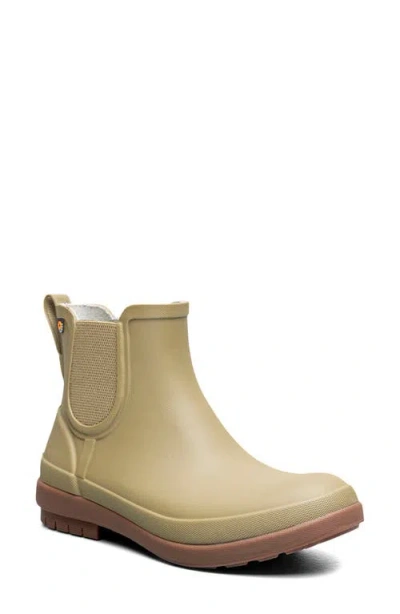 Bogs Amanda Ii Waterproof Insulated Chelsea Rain Boot In Brown