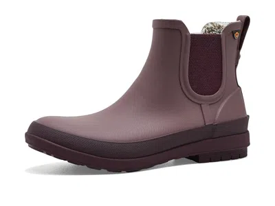 Bogs Amanda Plush Ii Chelsea Women's Shoes Rose: 6 B - Medium, Synthetic