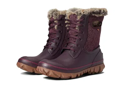 Bogs Arcata Faded Women's Boots Wine: 12 B - Medium In Burgundy
