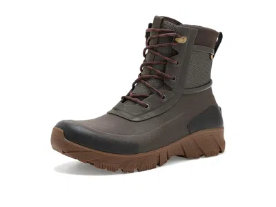 Bogs Arcata Ii Lace Men's Rain Boots Brown: 12 M, Rubber