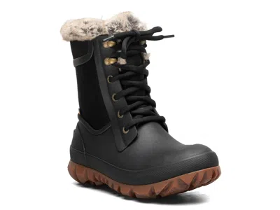 Bogs Arcata Plaid Bootie In Black