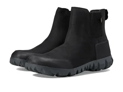 Bogs Arcata Urban Leather Chelsea In Black