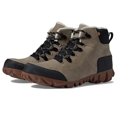 Bogs Arcata Urban Leather Mid Winter Boots Women's M Gray Waterproof Htat1334