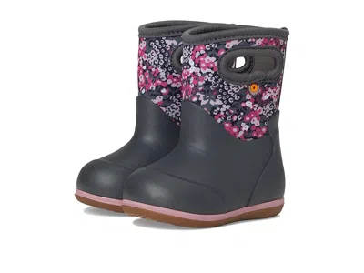 Bogs Baby Classic - Impressionist Floral (toddler) Kids Shoes Dark Gray : 8 Toddler M, Rubber