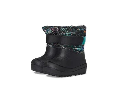 Bogs Baby Snow Shell - Metallic Stripe (toddler) Kids Shoes Black : 7 Toddler M, Synthetic