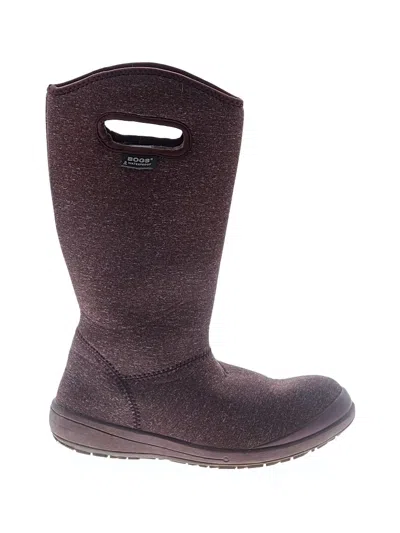 Pre-owned Bogs Boots In Burgundy