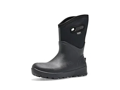 Bogs Bozeman Ii Vibram Arctic Grip Mid Men's Rain Boots Black: 8 M, Rubber