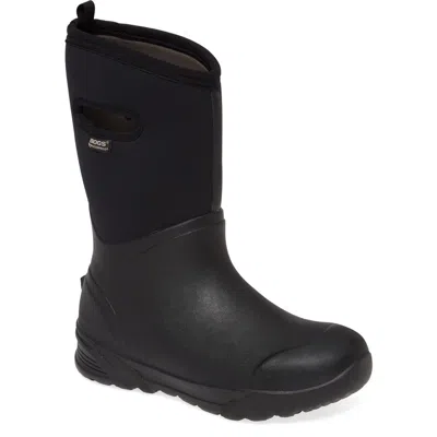 Bogs Bozeman Tall Waterproof Boot In Black