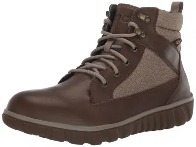 Bogs Classic Casual Lace Boots - Taupe In Gray