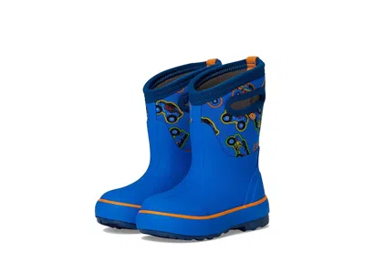 Bogs Classic Ii - Monster Trucks (toddler/little Kid/big Kid) Kids Shoes Blue : 6 Big Kid M, Rubber