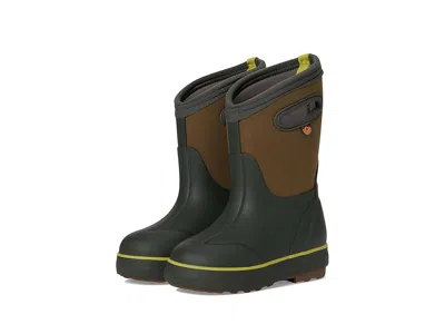 Bogs Classic Ii Solid (toddler/little Kid/big Kid) Kids Shoes Dark Green : 2 Little Kid M, Synthetic