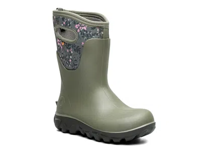 Bogs Classic Mid Seamless Boot In Green