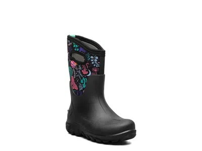 Bogs Classic Seamless Cosmic Forest Snow Boot Kids' In Black/multicolor