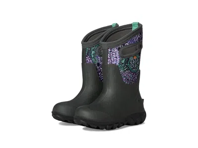 Bogs Classic Seamless Dandelion (toddler/little Kid/big Kid) Kids Shoes Dark Gray : 4 Big Kid M, Syntheti