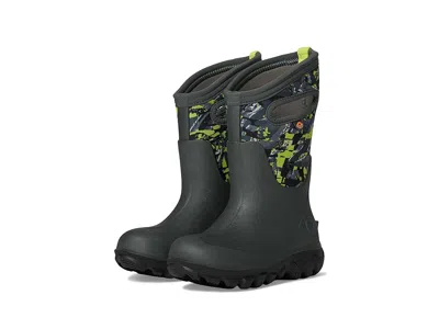 Bogs Classic Seamless Edgy Camo (toddler/little Kid/big Kid) Kids Shoes Dark Gray : 7 Big Kid M, Syntheti