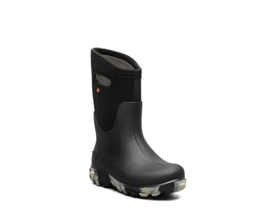 Bogs Classic Seamless Marble Snow Boot Kids' In Black/multicolor