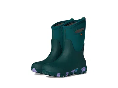 Bogs Classic Seamless Marble (toddler/little Kid/big Kid) Kids Shoes Dark Turquoise : 3 Little Kid M In Blue